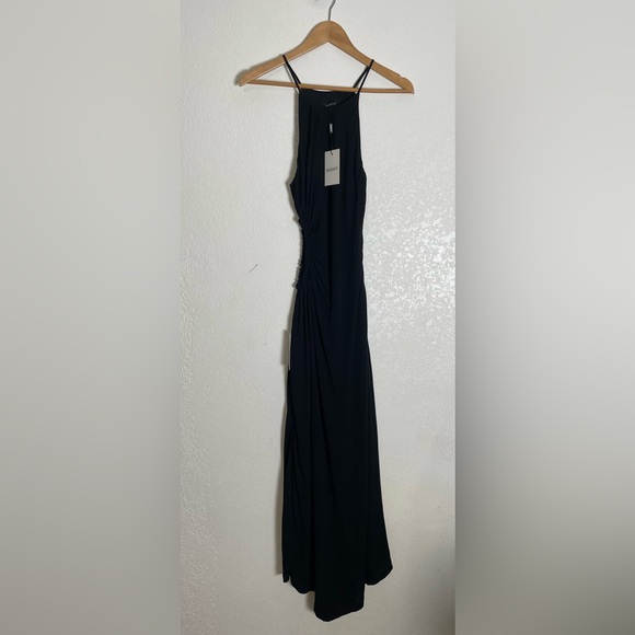 NWT Bardot Mimosa Cut Out Dress In Black Size 6 - Picture 5 of 11